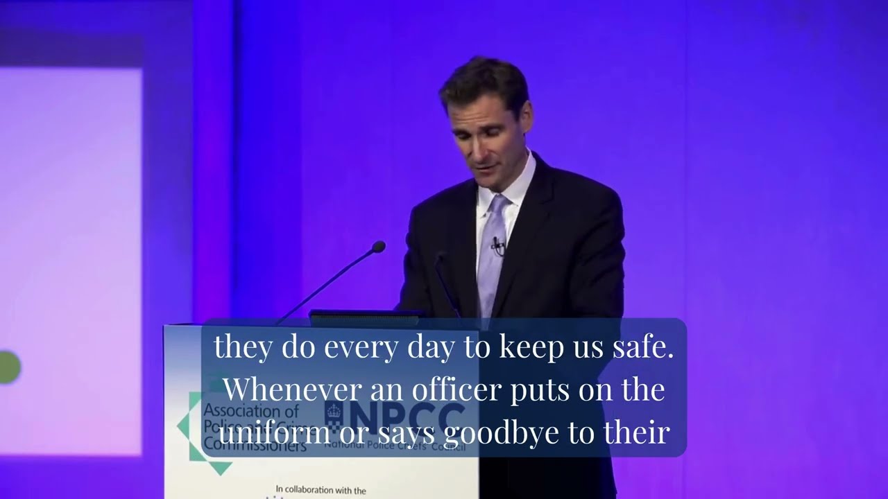 Shadow Home Secretary: thanking police officers for their sacrifice