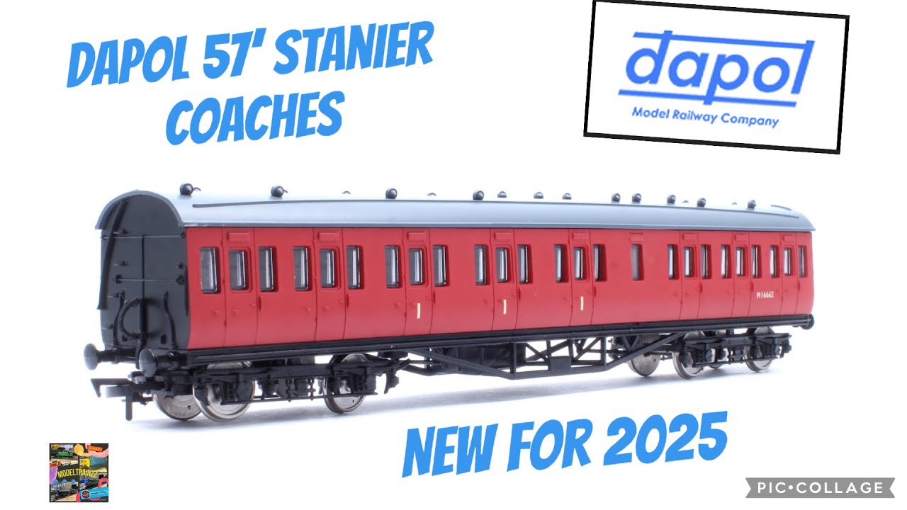 DAPOL 57&rsquo; Stanier Coaches (2025) Review