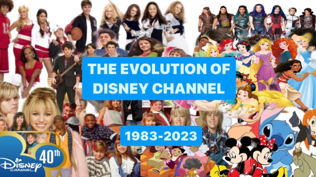 THE EVOLUTION OF DISNEY CHANNEL (1983-2023) | 🎂DISNEY CHANNEL 40TH ANNIVERSARY COMPILATION VIDEO
