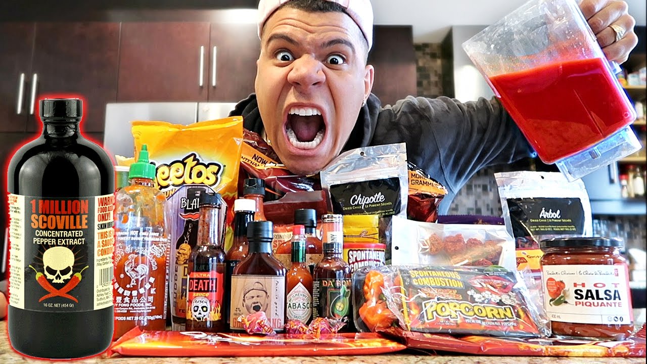 SPICIEST DRINK IN THE WORLD CHALLENGE! (EXTREMELY DANGEROUS)