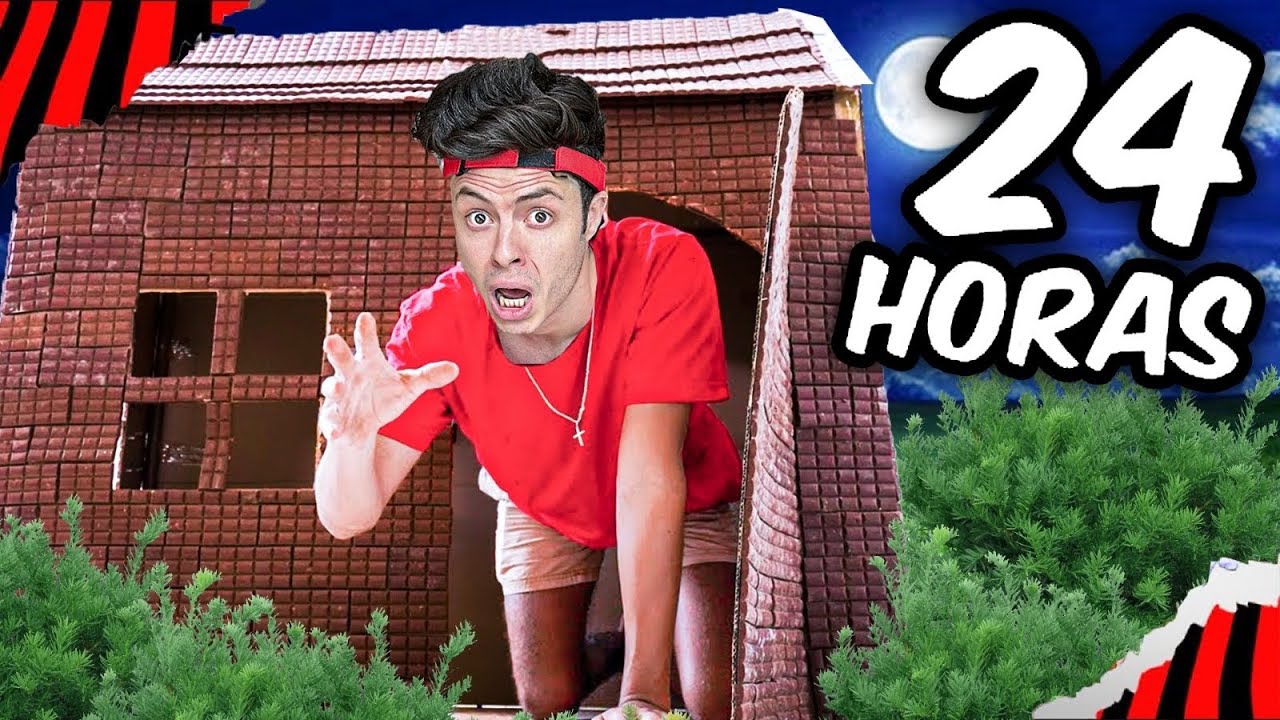 QUEM FICAR MAIS TEMPO NA CASA DE CHOCOLATE, VENCE! - Desafio