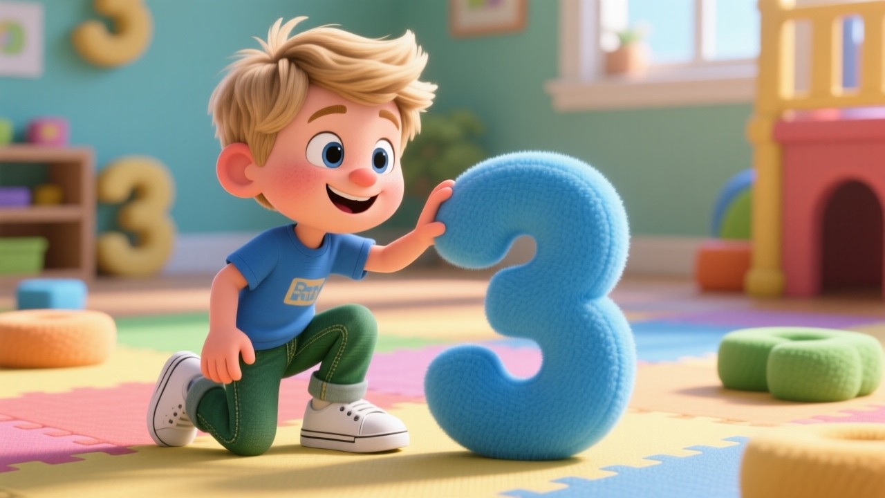 Baby Benz Numbers 🚗🔢 | Fun Kids Counting Song | Playful Nursery Rhyme