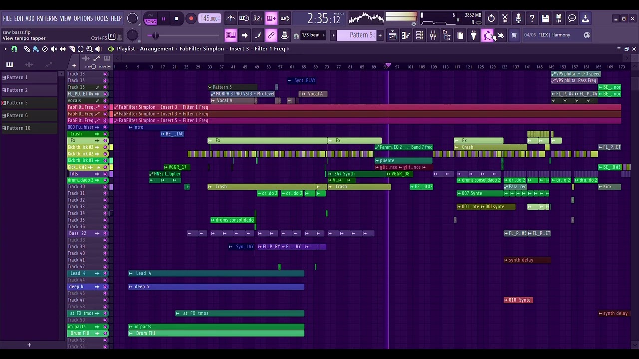 Materialize unrlsd  2025 145 bpm   WIP (PSYTRANCE FULLON)