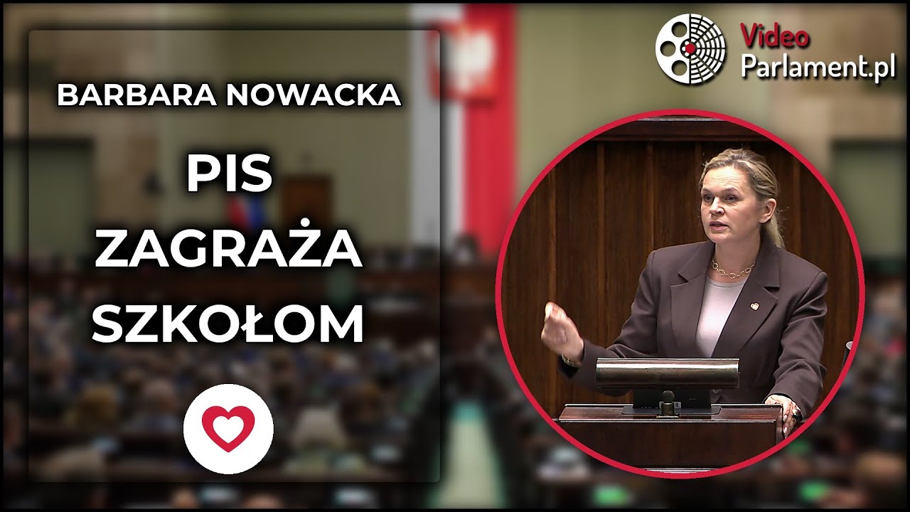 Barbara Nowacka: PiS robi politykę zamiast ratować małe szkoły