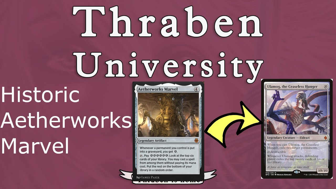 Fire the Ulamog Cannon!  Historic Aetherworks Marvel