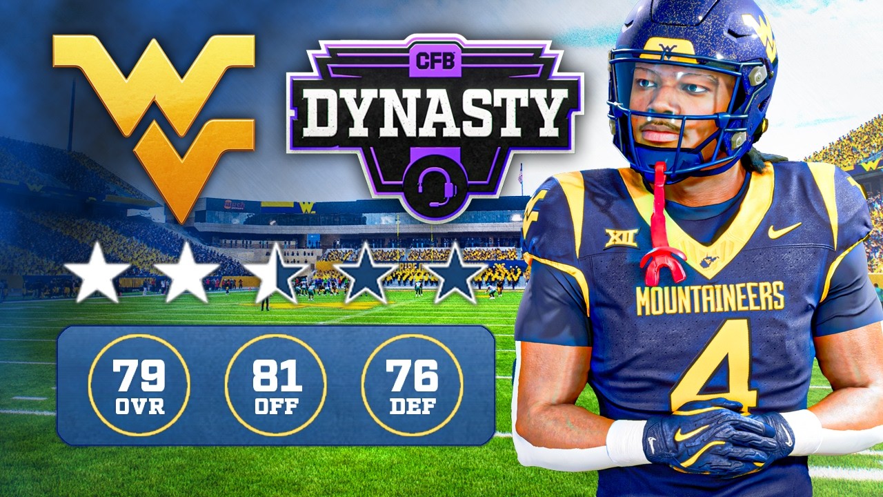 Возрождение West Virginia Mountaineers &mdash; Dynasty в College Football 27 | Эп. 1