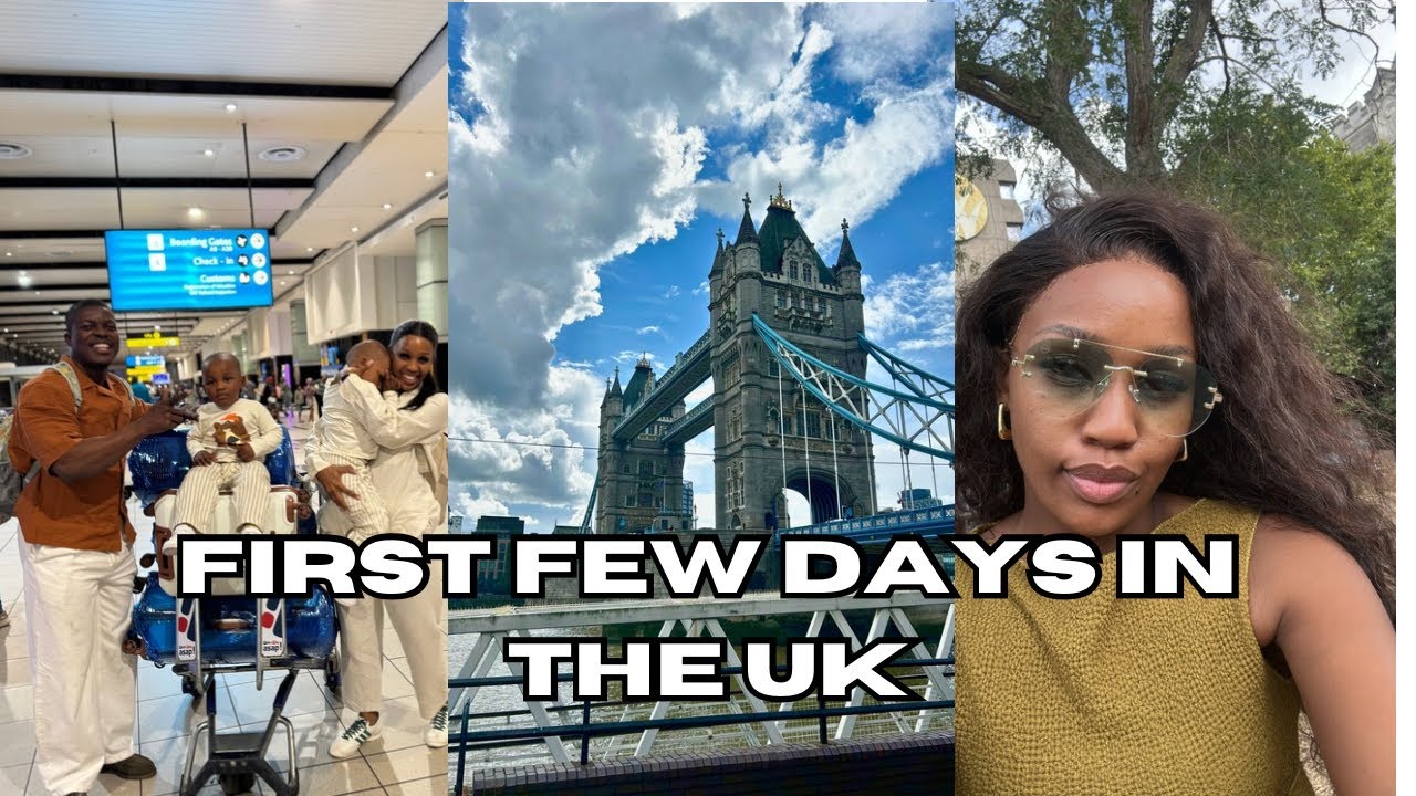 LEAVING SOUTH AFRICA TO LONDON | FIRST FEW DAYS