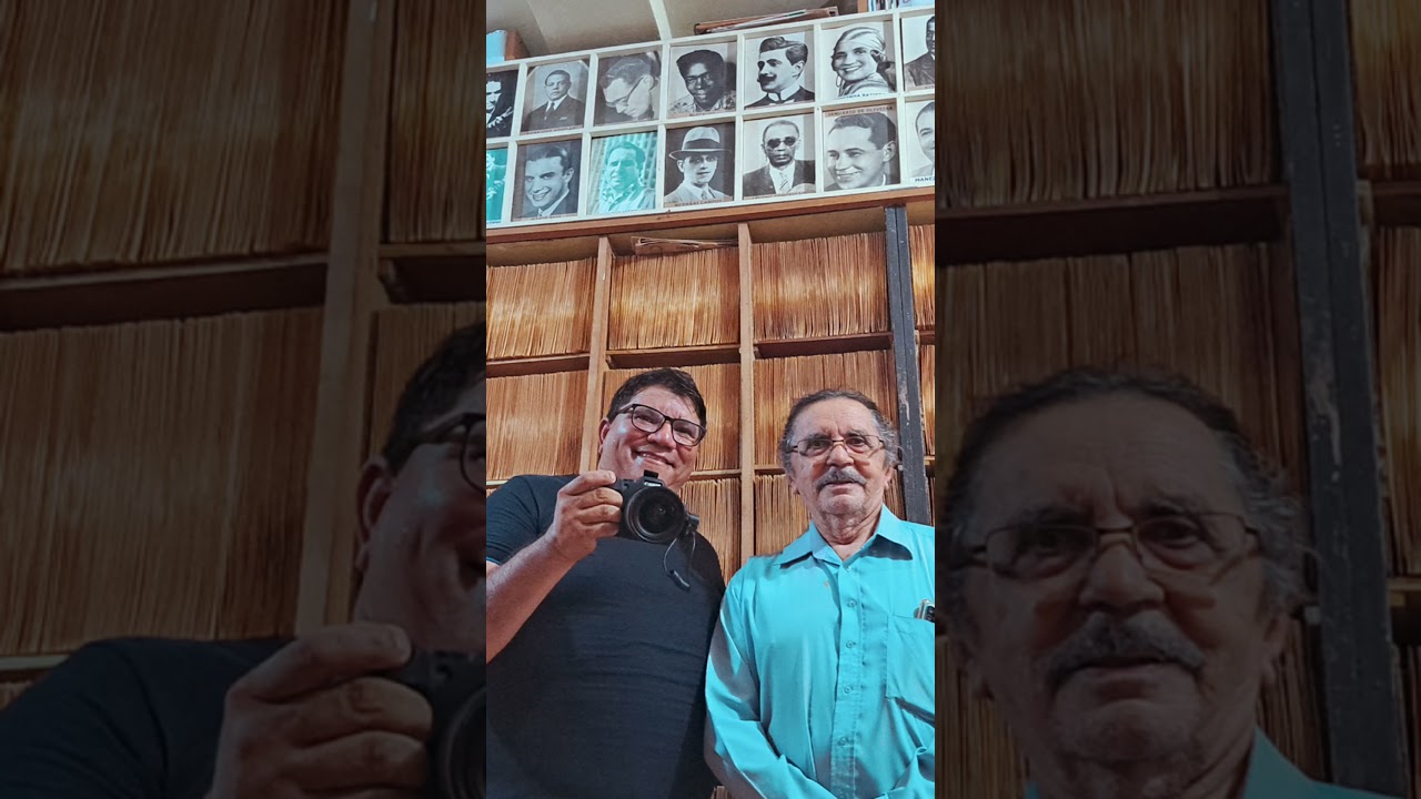 Dia especial, dia de entrevistar e conhecer o ARQUIVO NIREZ