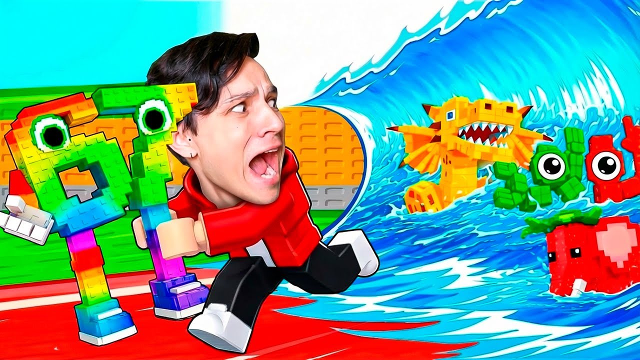 Я СПАС БРЕЙНРОТОВ ОТ ЦУНАМИ В ROBLOX 🌊😱