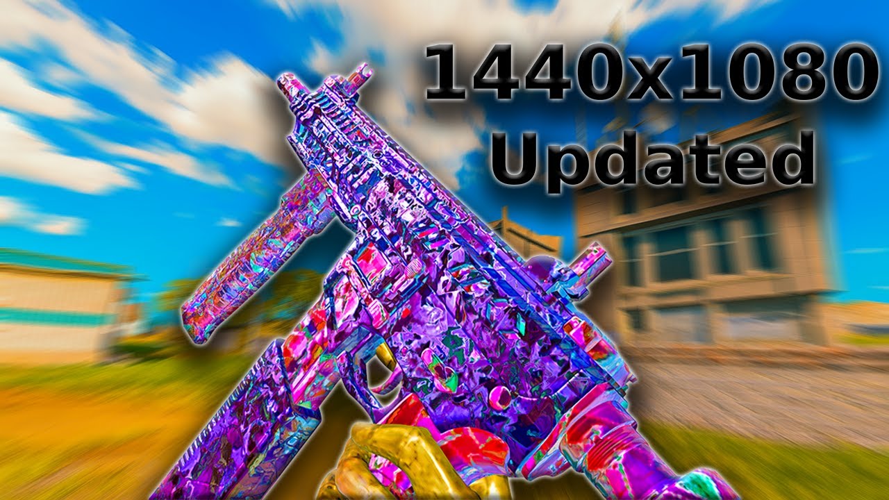 Как получить *РАСТЯНУТОЕ РАЗРЕШЕНИЕ* в Warzone/Black Ops 7👑 (без черных полос, 1440x1080)