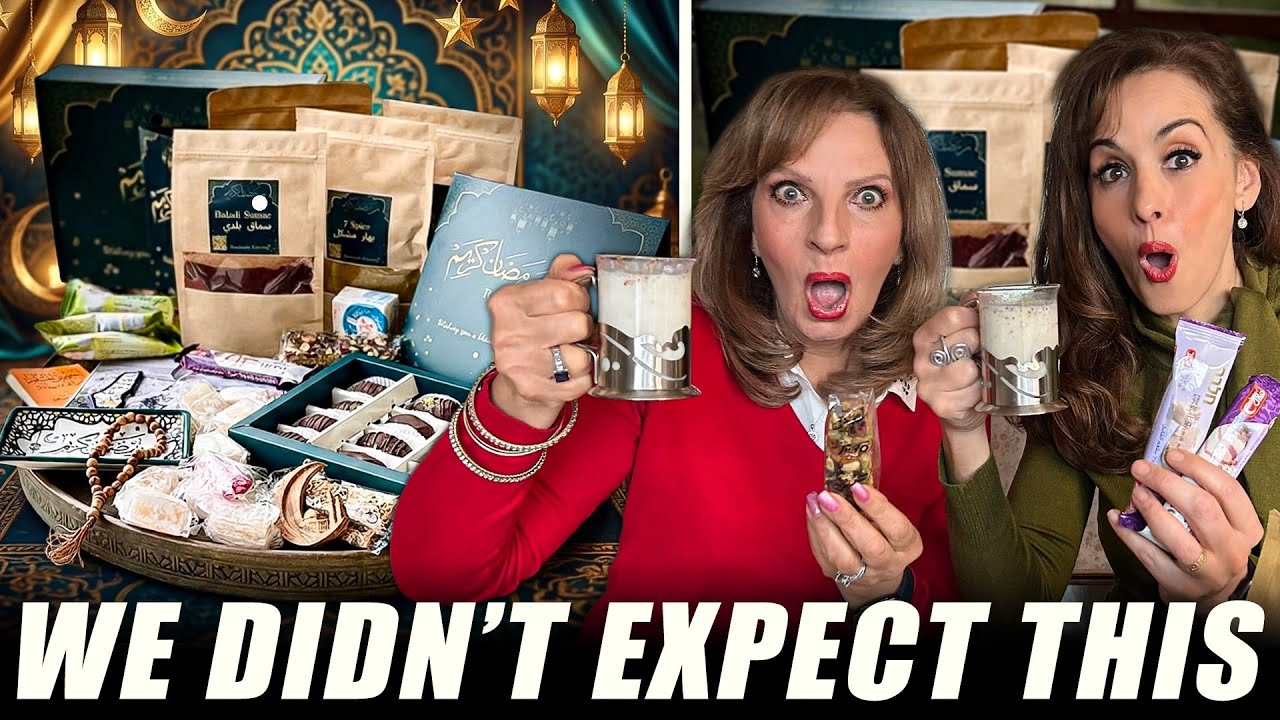 Inside a PALESTINIAN RAMADAN GIFT BOX- A REVIEW With Mamma Vera!