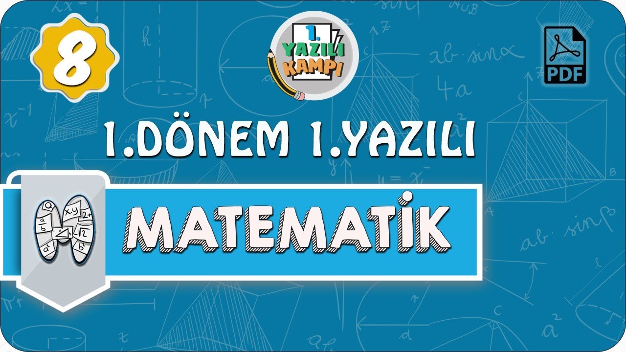 8.Sınıf Matematik | 1.Dönem 1.Yazılıya Hazırlık
