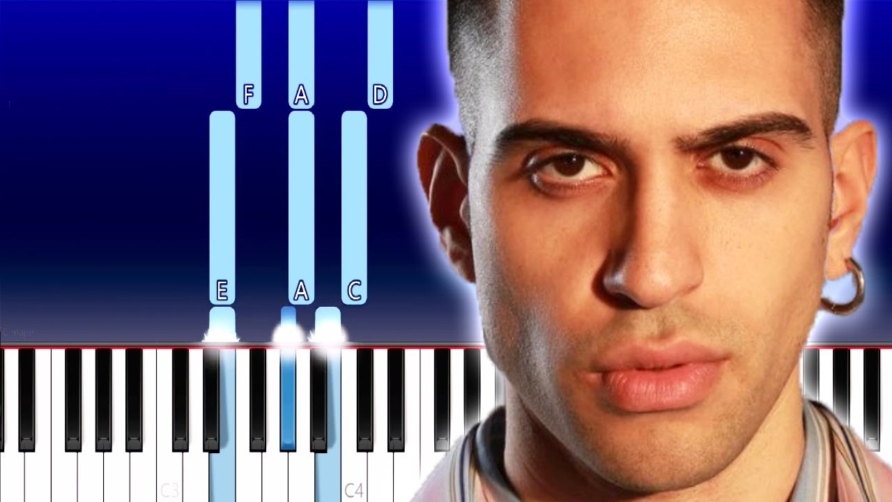Mahmood - Rapide (Piano Tutorial)