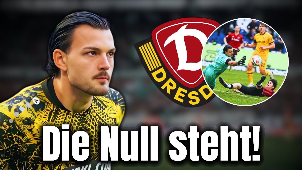 SGD: SCHREIBER RETTET DEN PUNKT! WAR DAS DER SCHLÜSSEL ZUR STABILITÄT? DYNAMO DRESDEN NEWS