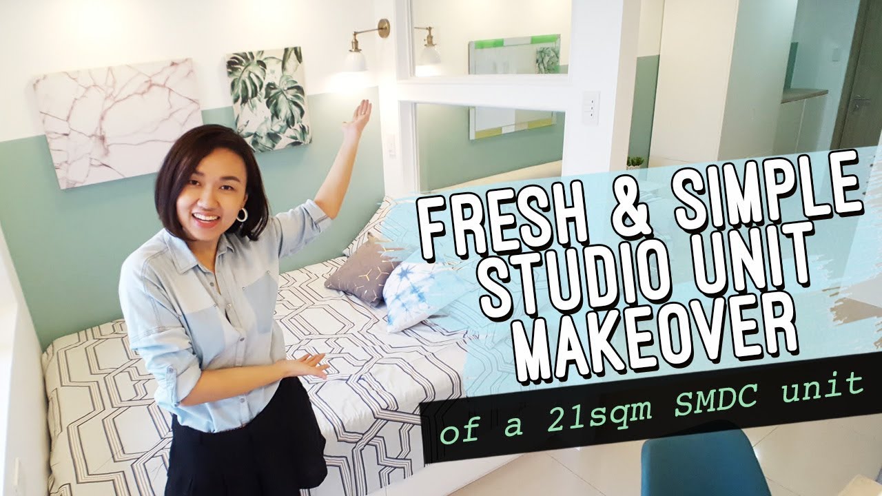 Simple Studio Unit Makeover // SMDC 21 sqm unit // Scandinavian Inspired // by Elle Uy