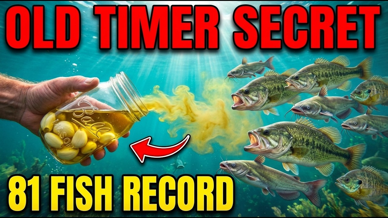 Old Timer Showed Me THIS and I Caught 81 Fish — Pros Don't Want You Knowing