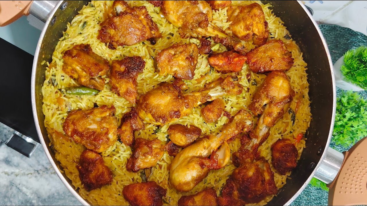 Fried Chicken Yakhni Pulao🤤😋 | Ramadan Series ✨