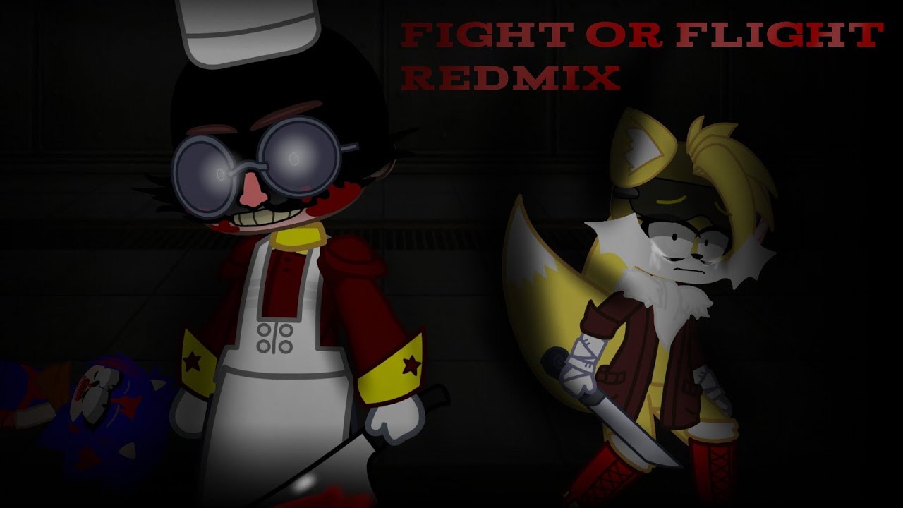 Реакция Соника и его друзей на «Бей или беги»: REDMIX
