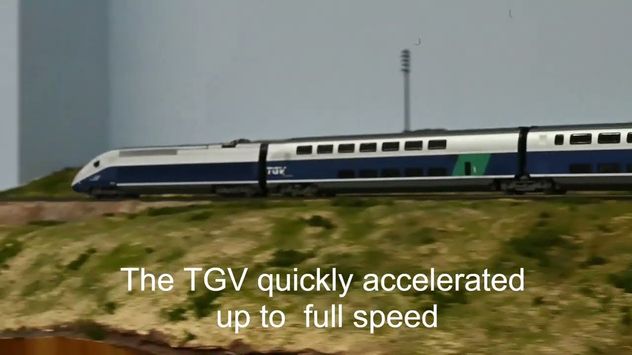 TGV  Duplex crashes on my DCC H0 model railway