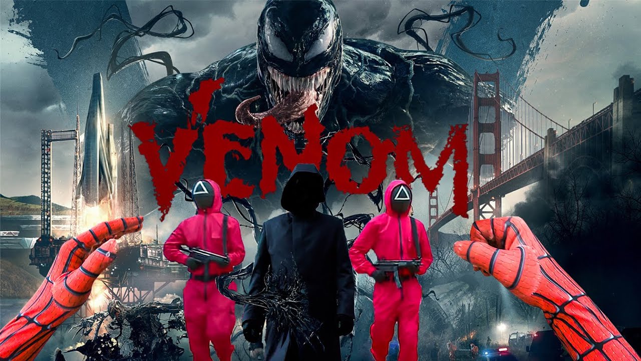 SPIDER MAN VS VENOM FROM SQUID GAME PINK IN REAL LIFE (Epic Parkour Action POV) | HIGHNOY