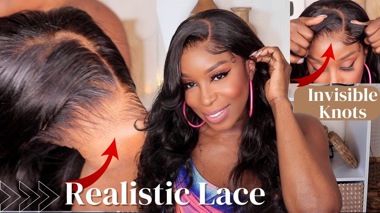 No Plucking!! Most Realistic Invisible Knots Pre-cut Lace Wig - Glueless Beginners Wig | @ISEEHAIR