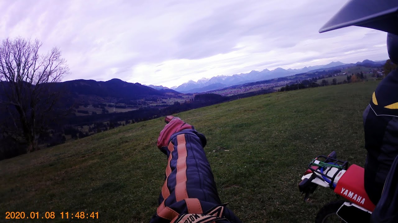 Enduro Action! Yamaha dt 80 im Dreck und Schlamm +(Top Speed)