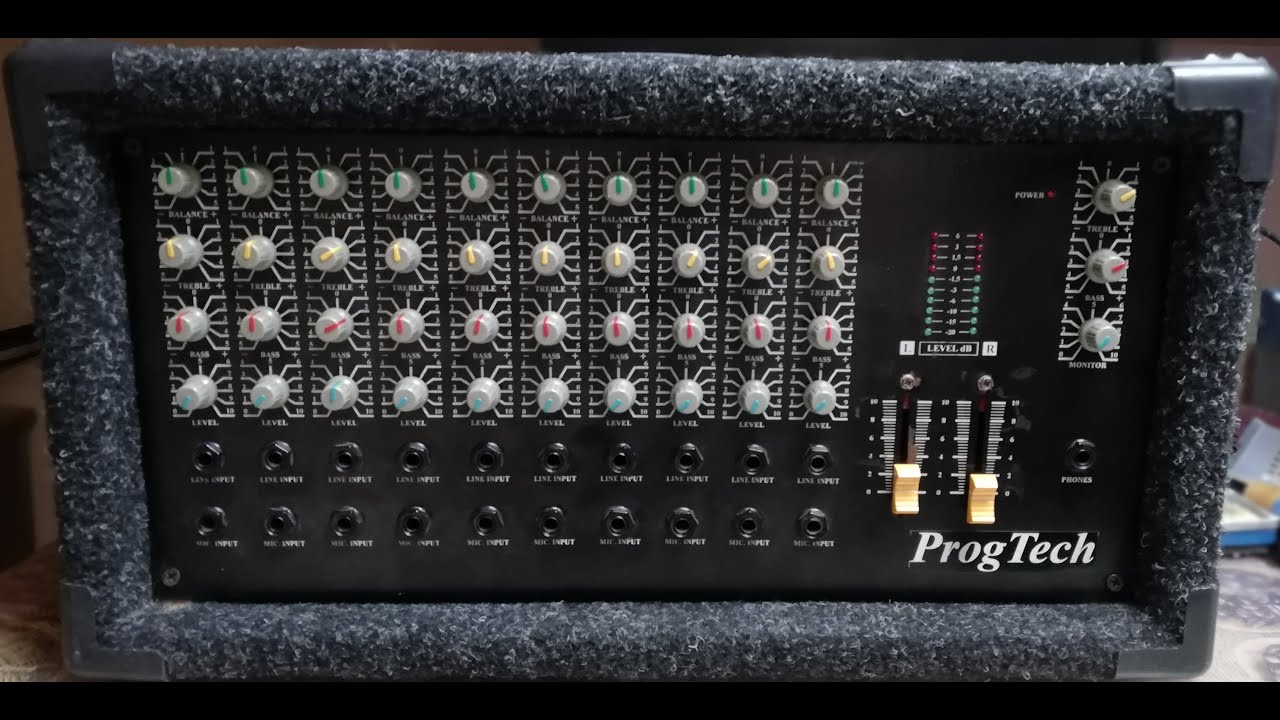 PowerMixer ProgTech (ala LDM) walka z brumem