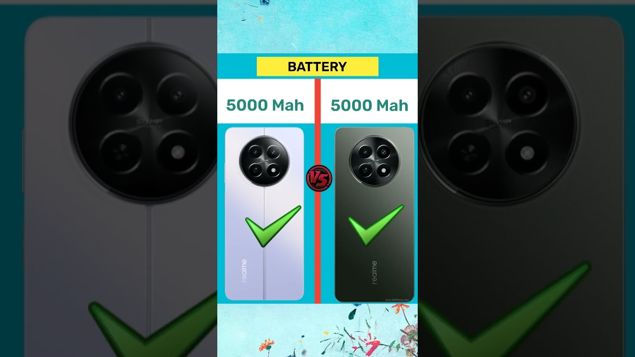Realme 12x vs Realme C65