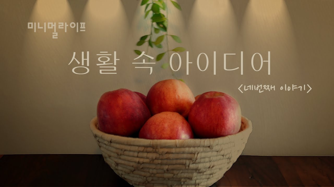 ENG)예쁜살림/ 수납정리/미니멀리스트의 재활용 살림 꿀팁!미니멀라이프~