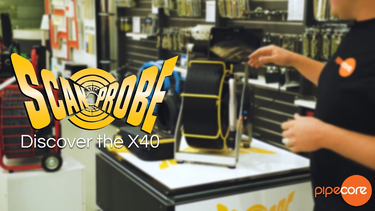 Discover the Scanprobe X-Range X40: Revolutionizing Pipeline Inspections w/ Pipecore