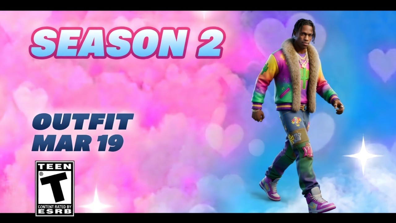 Все коллаборации 2-го сезона Fortnite в 7-й главе! (Трэвис Скотт, Кратос, скины из боевого пропуска)