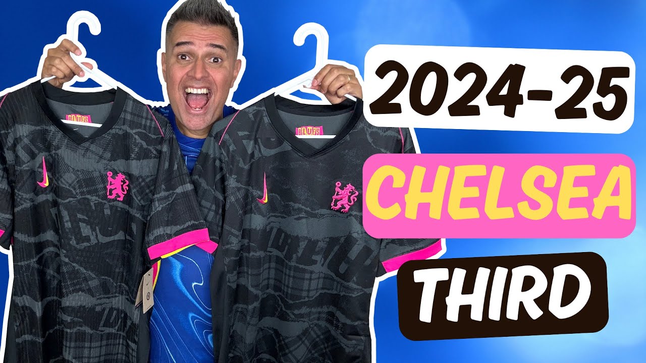 PUNK ROCK SHIRT  🎸  NIKE 2024-25 CHELSEA THIRD SHIRT REVIEW - Stadium Dri-Fit X Match Dri-FitADV