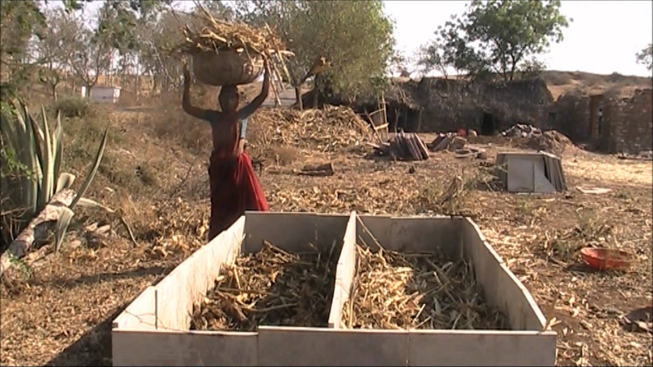 Construction of Vermi Compost unit Kannada BAIF Karnataka