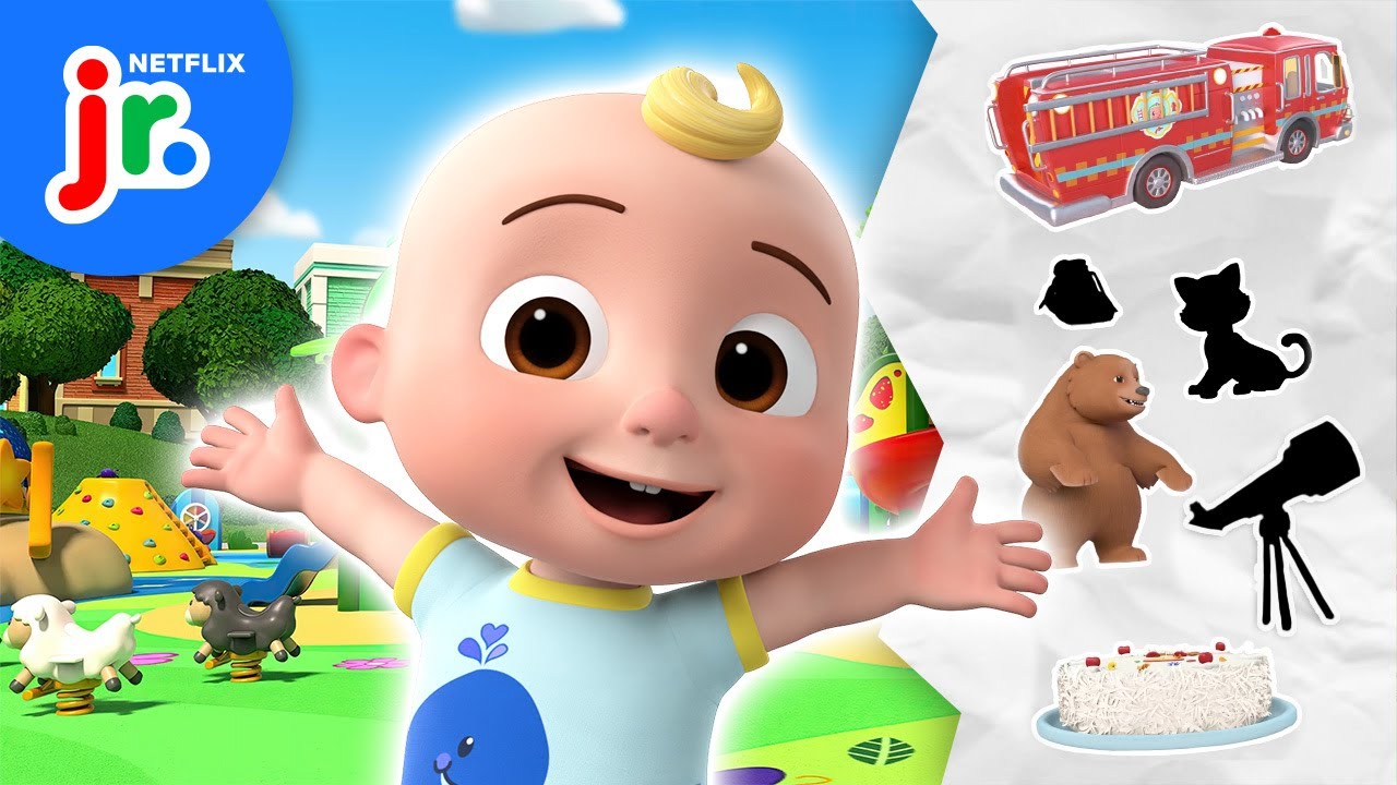JJ's Sticker Scavenger Hunt 🔍🐞 CoComelon Lane | Netflix Jr