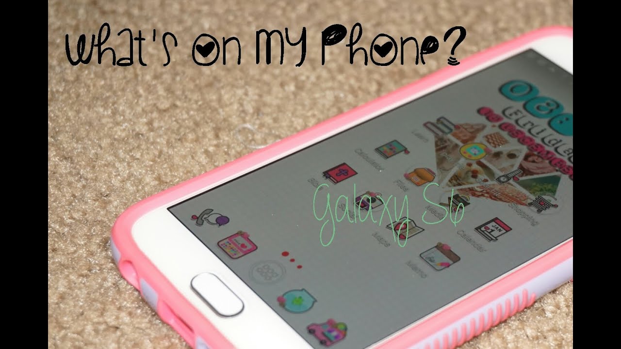 WHAT'S ON MY PHONE? (ANDROID)