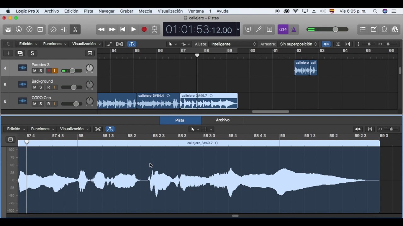 Como Poner Audio en Reversa en Logic Pro X | Revertir Audio