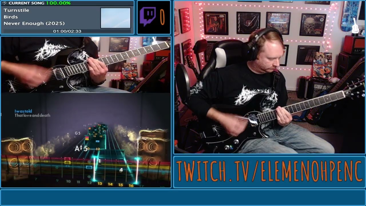 [ROCKSMITH CDLC] Turnstile - BIRDS (Lead 99.77%)