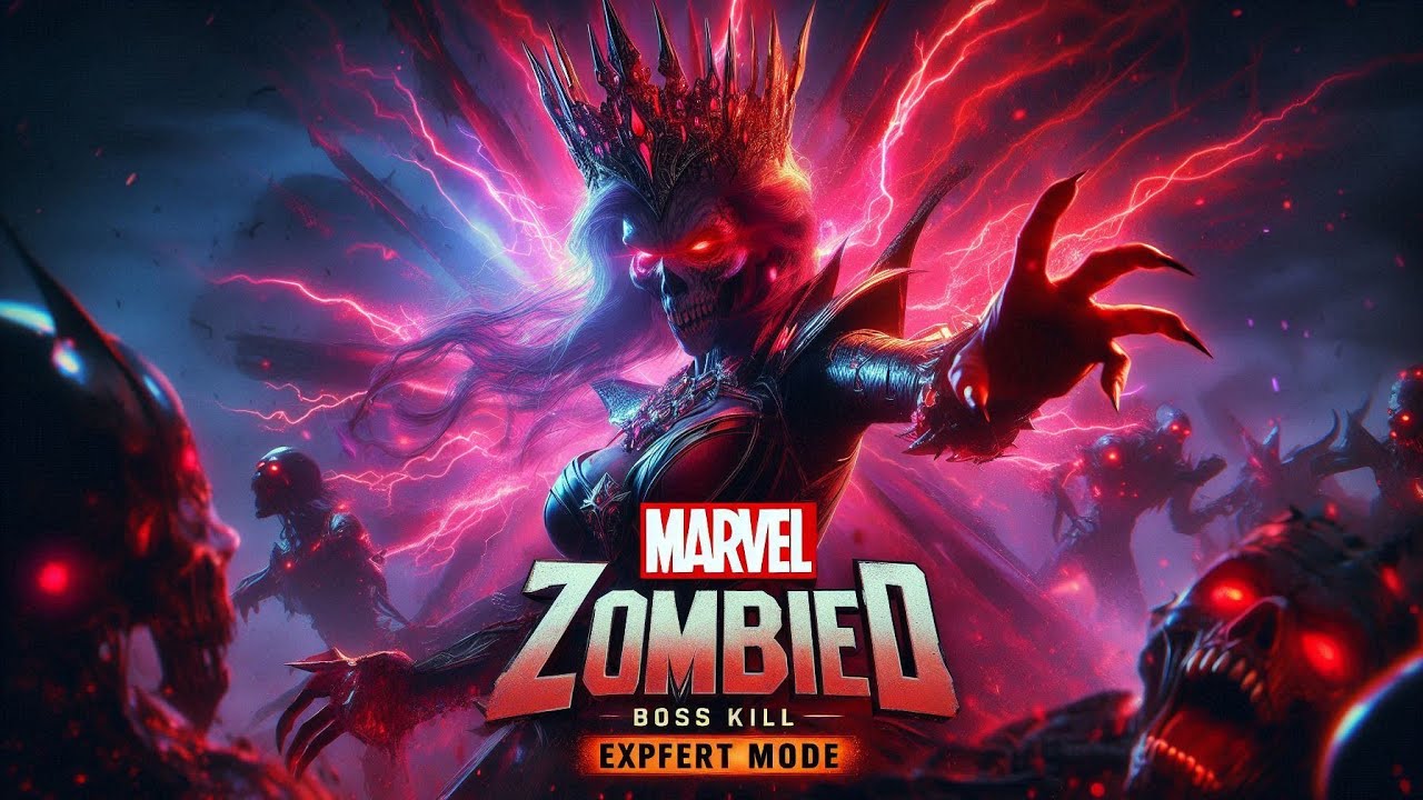 Queen of the Damned Boss Kill Expert Mode Marvel Zombies