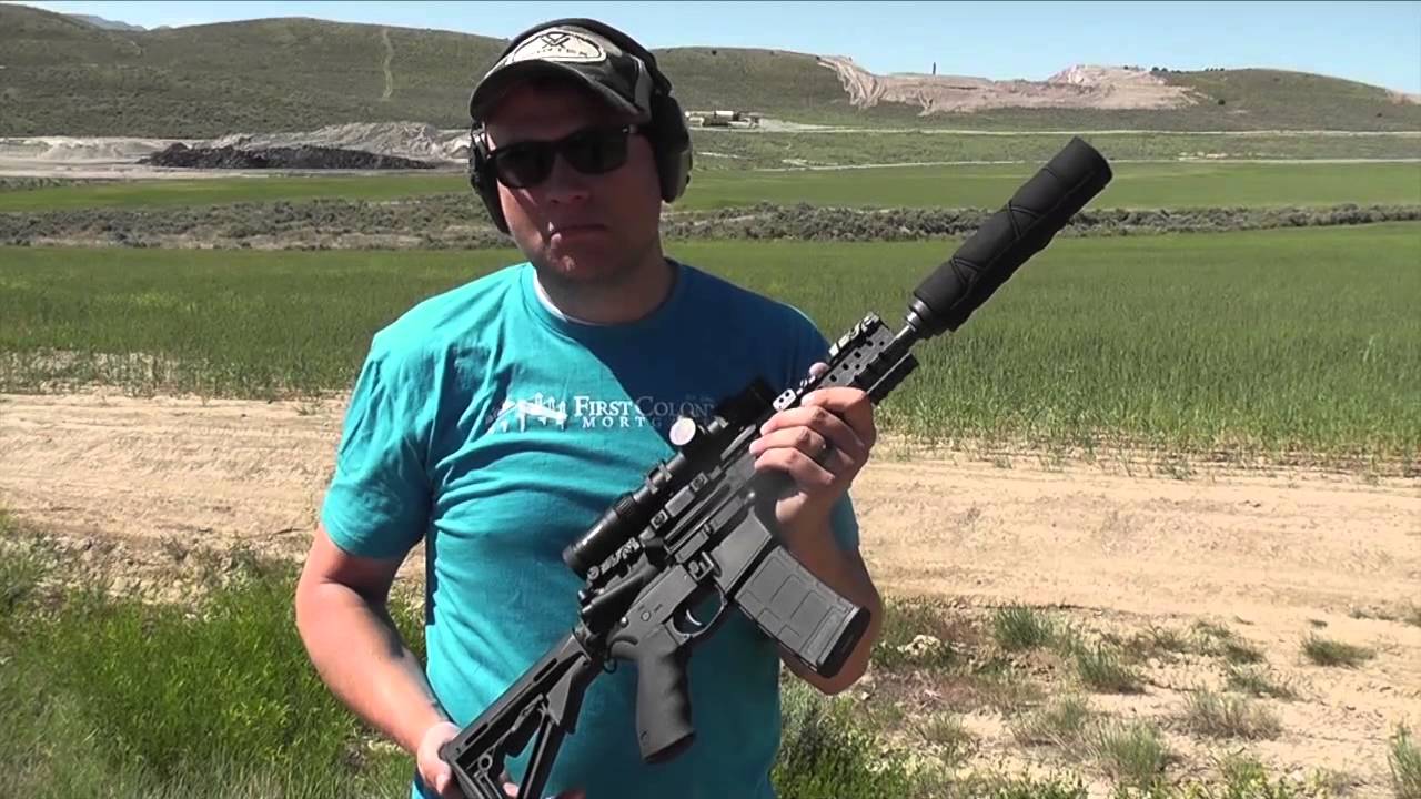 Suppressed 300 Black Out SBR Short Barreled Rifle