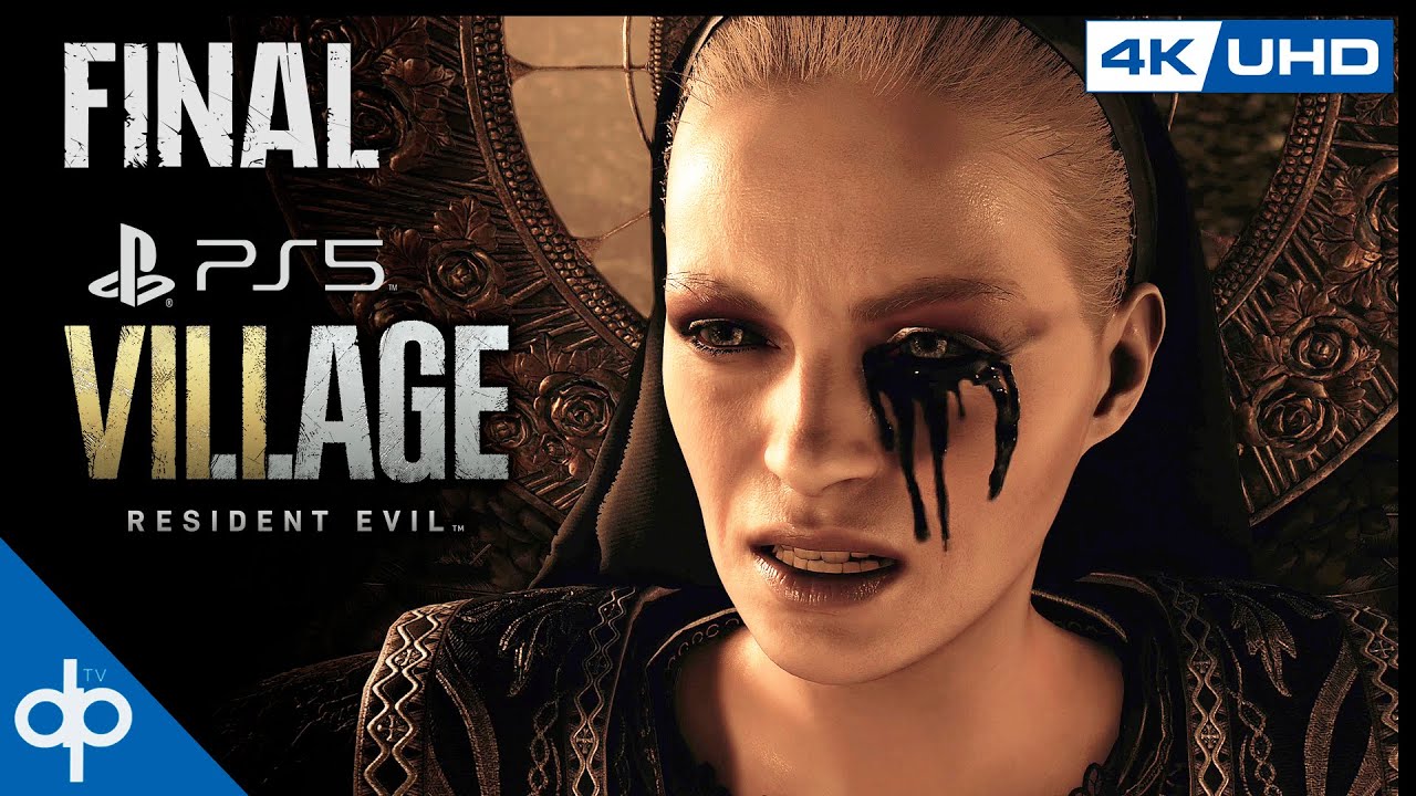 RESIDENT EVIL 8 VILLAGE Final Español | Boss Madre Miranda PS5 (4K) + Final Secreto