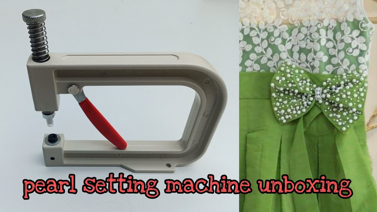 Pearl setting machine unboxing in Tamil