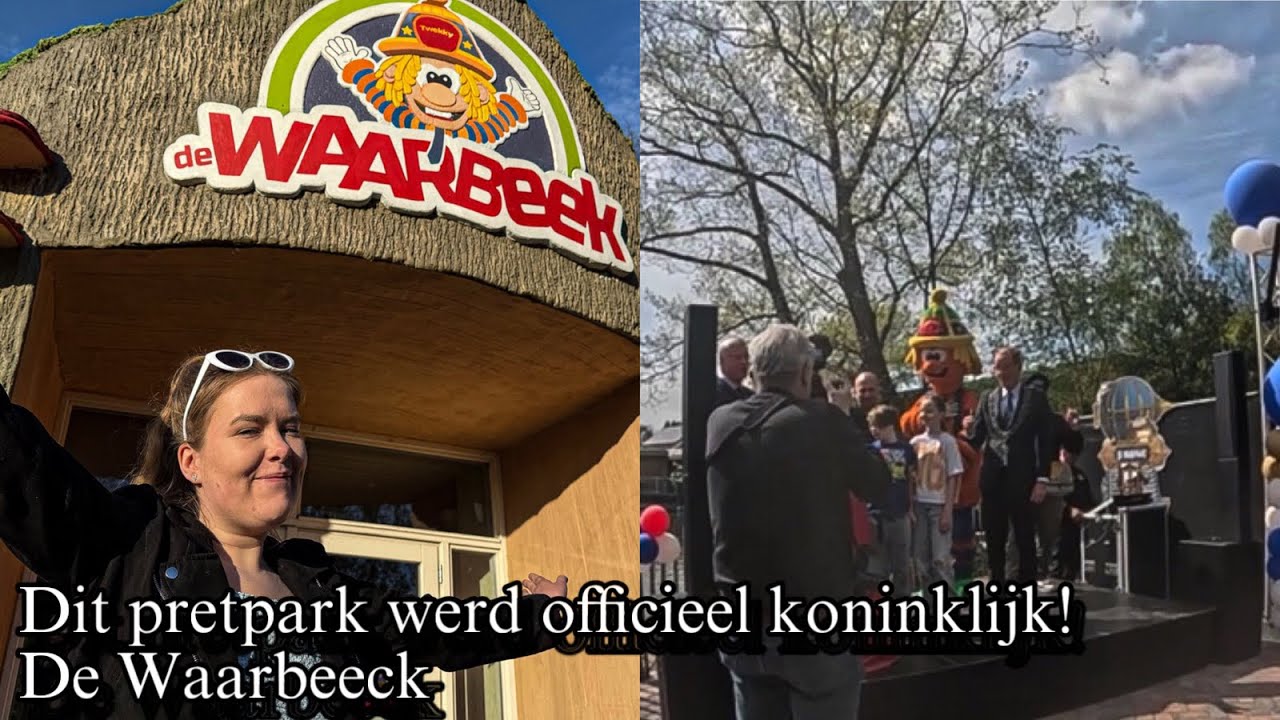 Dit pretpark werd officieel koninklijk! | De Waarbeeck ✨
