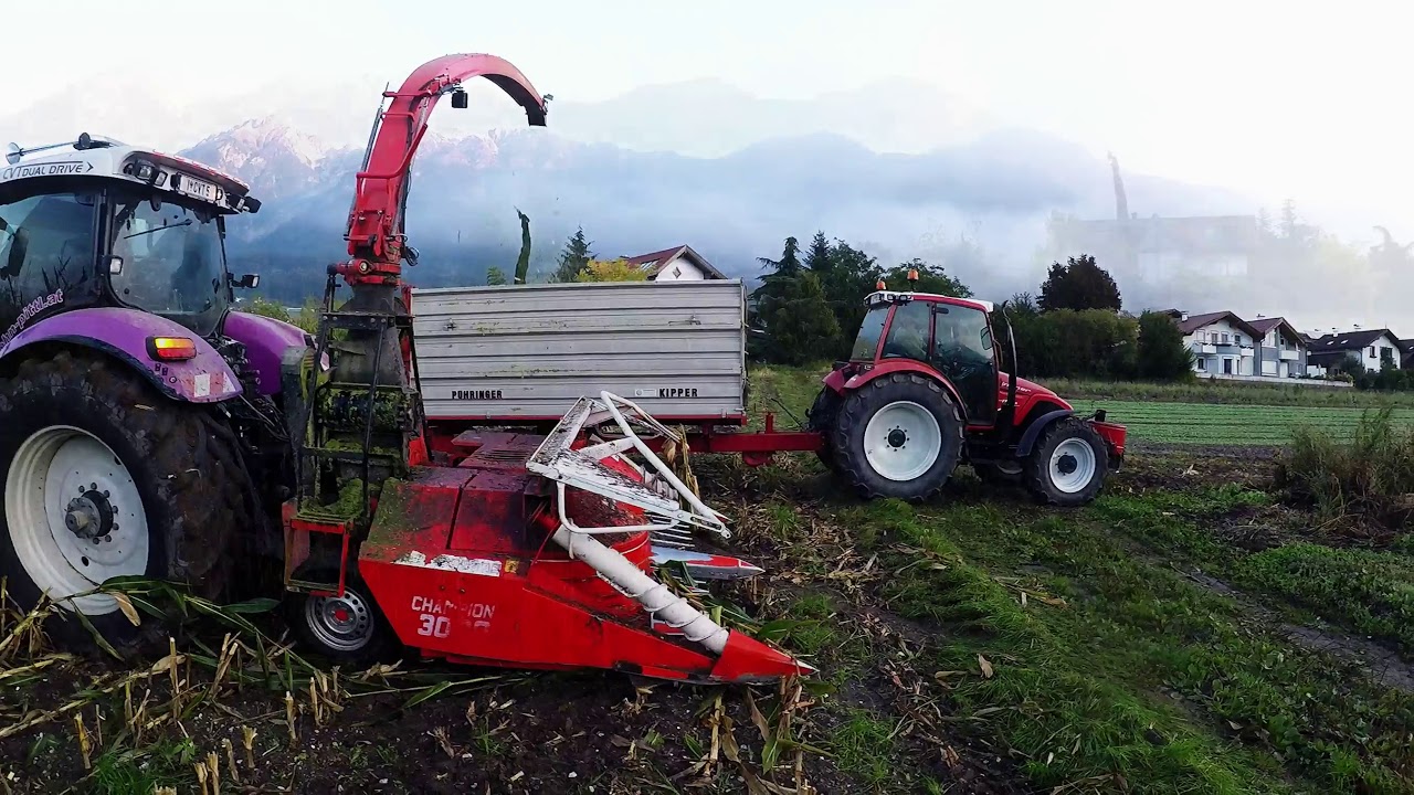 Maisernte 2017 /Bartlhof/Lohn Pittl/Agrolohn Fs/ [GoPro]