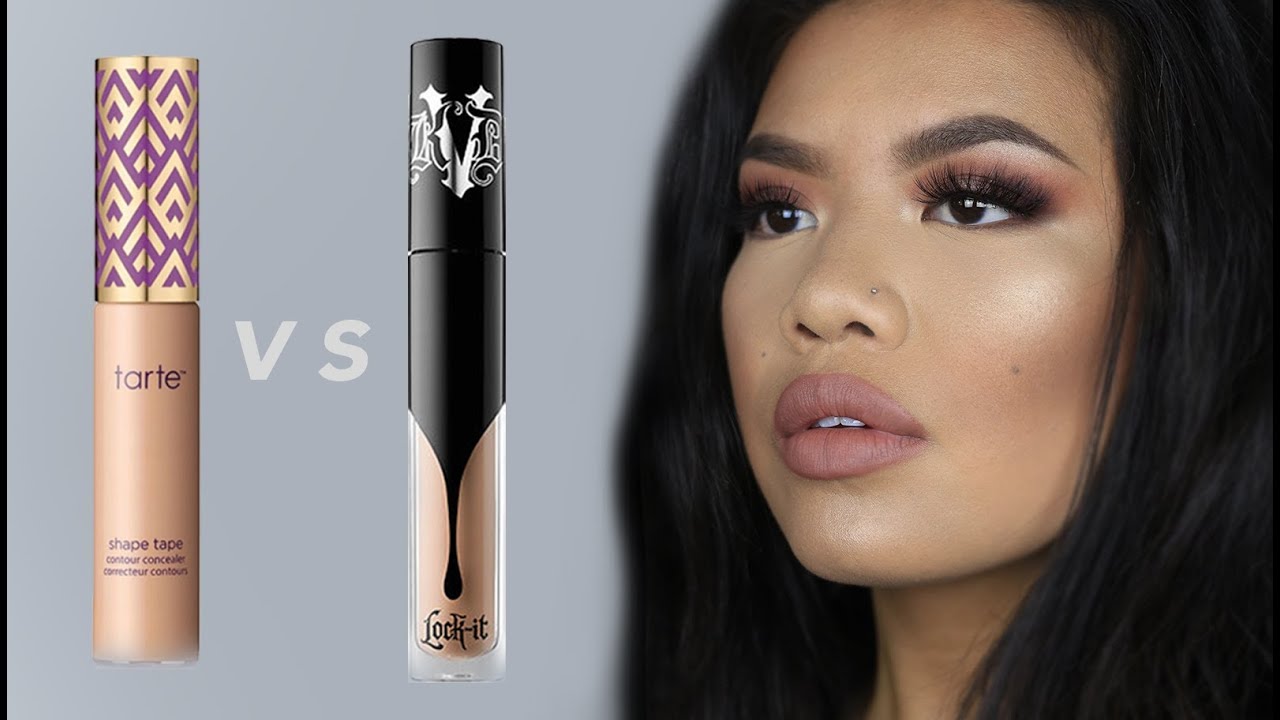 Tarte Shape Tape VS Kat Von D Lock-It Concealer Creme (DOUBLE Review/ Wear Test) | syoshikami