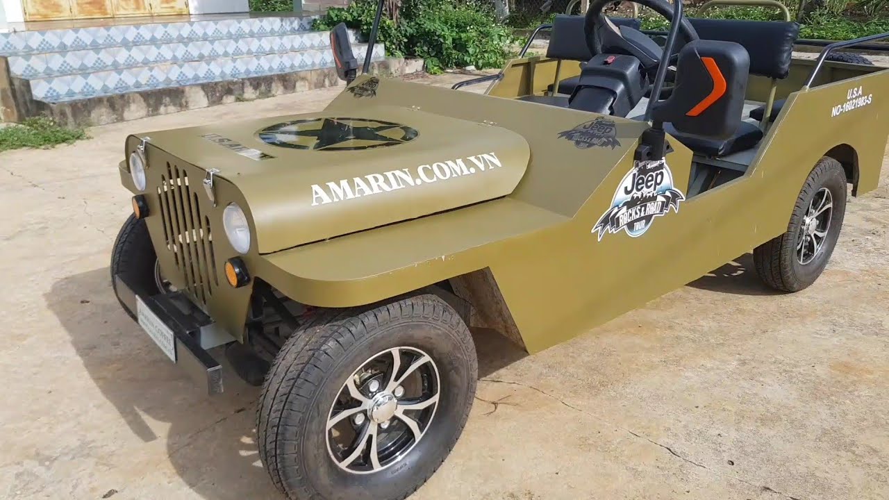TỰ CHẾ XE JEEP PART 2.CÁCH LÀM VỎ XE JEEP ĐẸP ĐƠN GIẢN.HOMEMADE MINI JEEP WILLYS