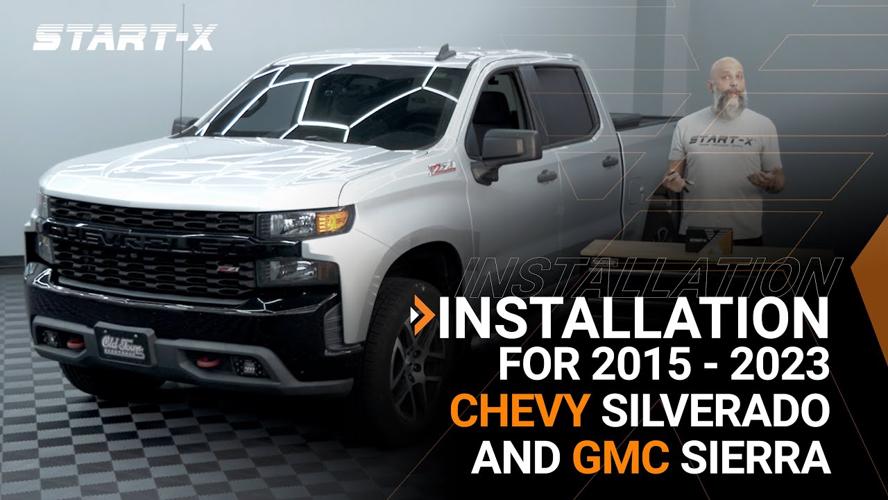 Instalaci&oacute;n: Chevy Silverado y GMC Sierra 2015-2023 Start-X Arranque remoto