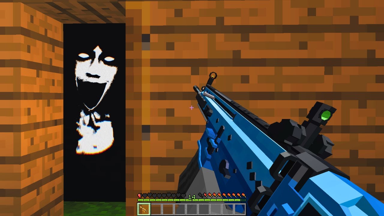 Using Guns Against Minecraft’s Most Disturbing Mod