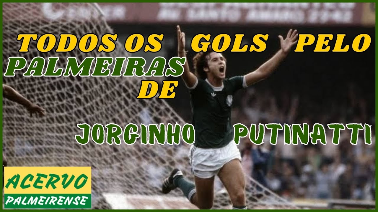 Todos os Gols de: Jorginho Putinatti pelo Palmeiras
