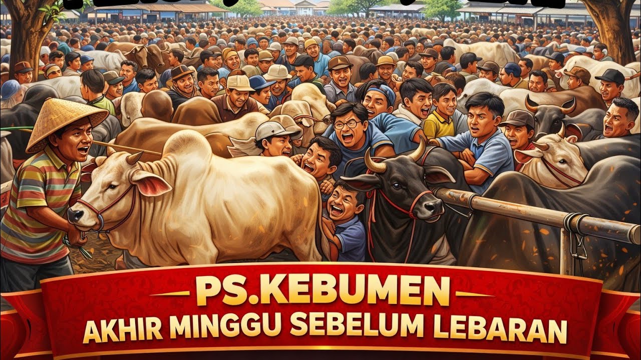 💥PENUH,SESAK, SUASANA MENJELANG IDUL FITRI💥Harga tembus 57Rb/Kg 