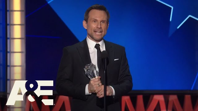Christian Slater Wins Best Supporting Actor in a Drama Series | 2016 Critics' Choice Awards | A&E